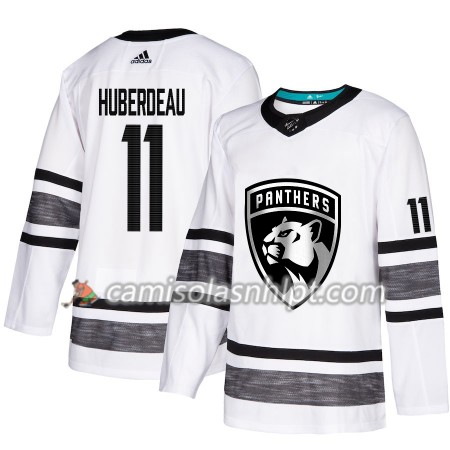 Camisola Florida Panthers Jonathan Huberdeau 11 2019 All-Star Adidas Branco Authentic - Homem